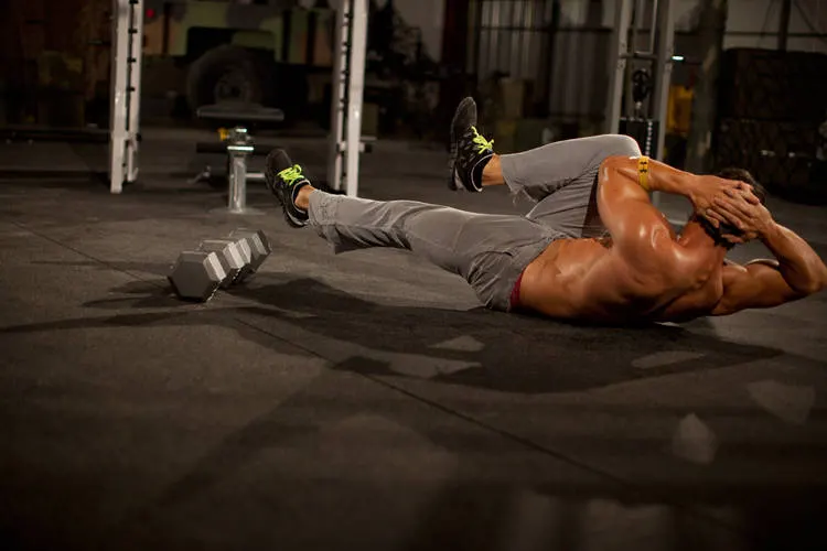 Elbow to Knee — end position
