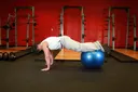 Exercise Ball Pull-In exercise
