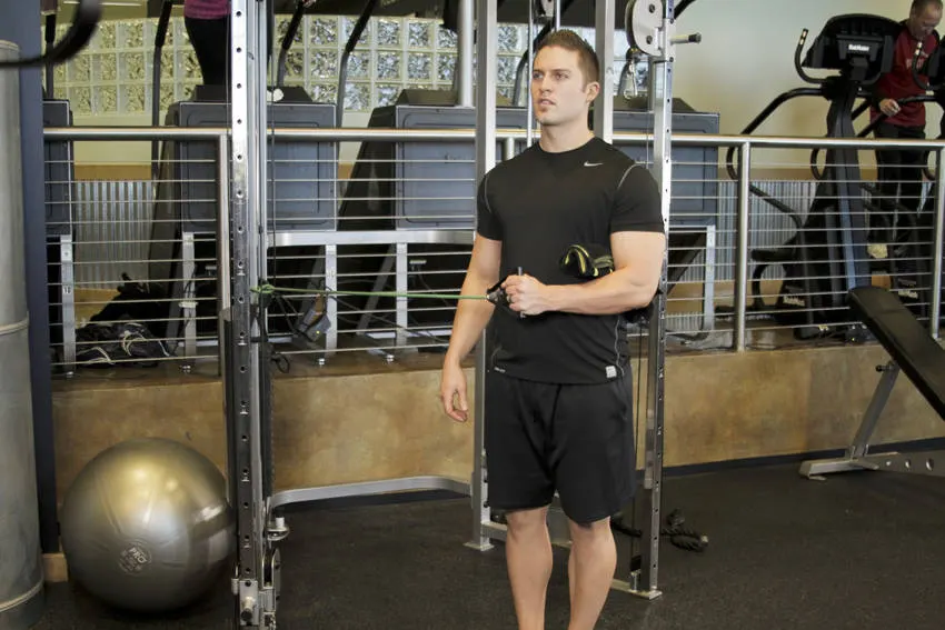 External Rotation with Band exercise