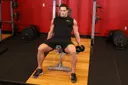 Flexor Incline Dumbbell Curls exercise