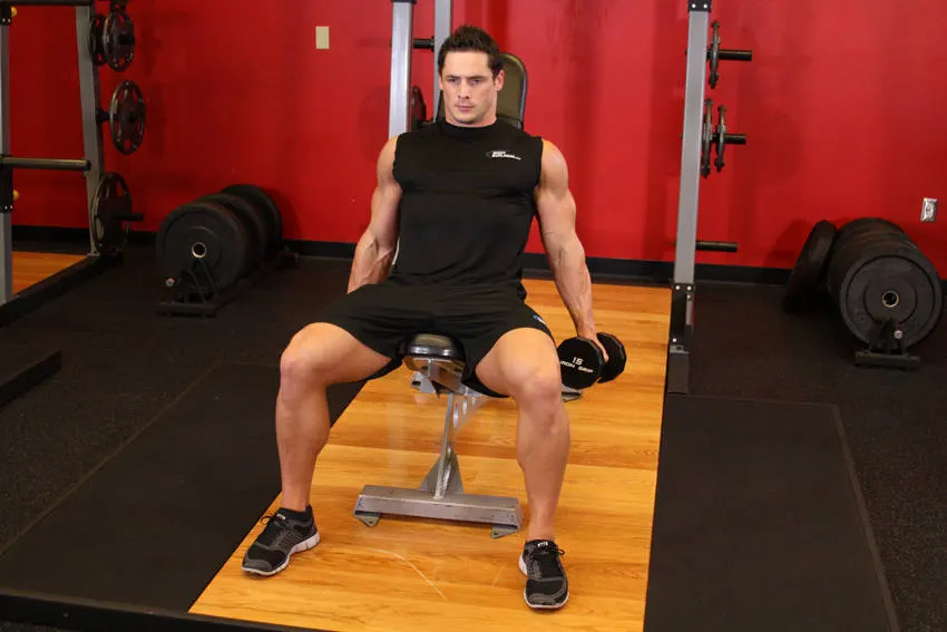 Flexor Incline Dumbbell Curls exercise