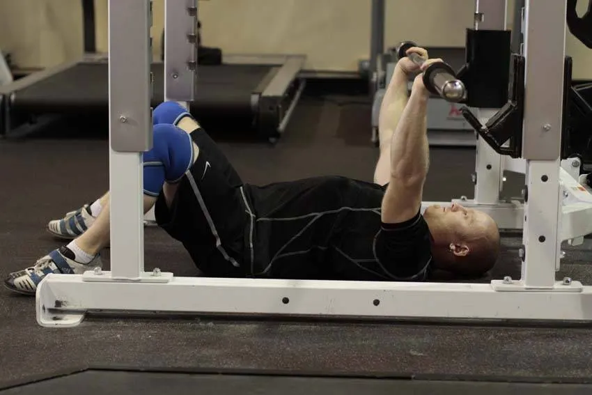 Floor Press exercise
