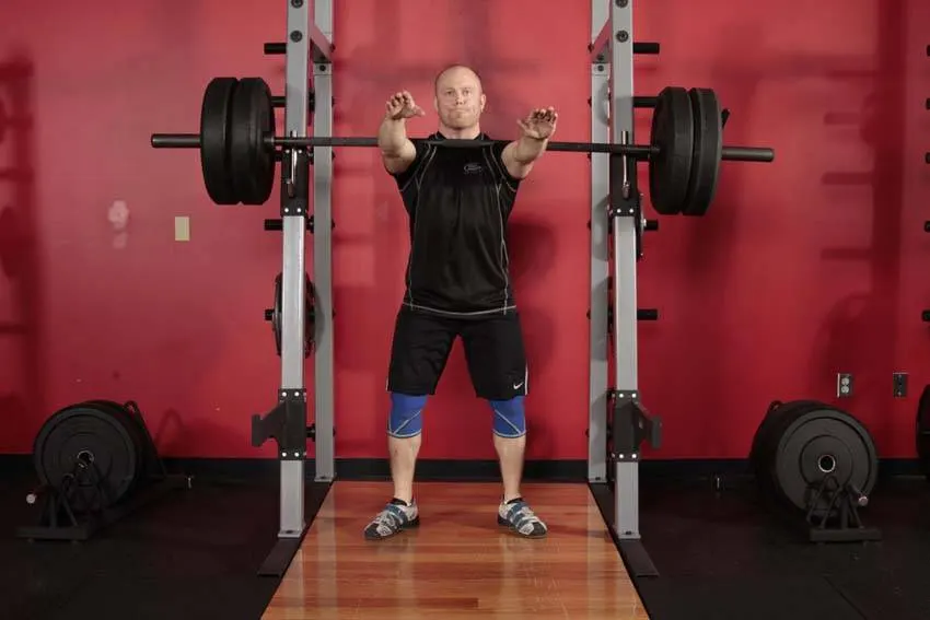 Frankenstein Squat exercise