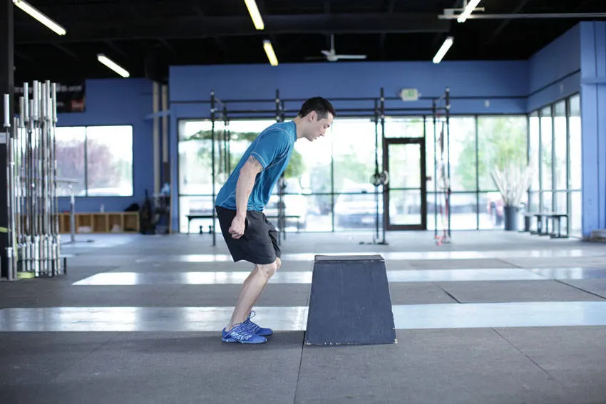Front Box Jump exercise