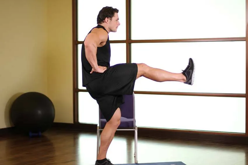 Front Leg Raises exercise
