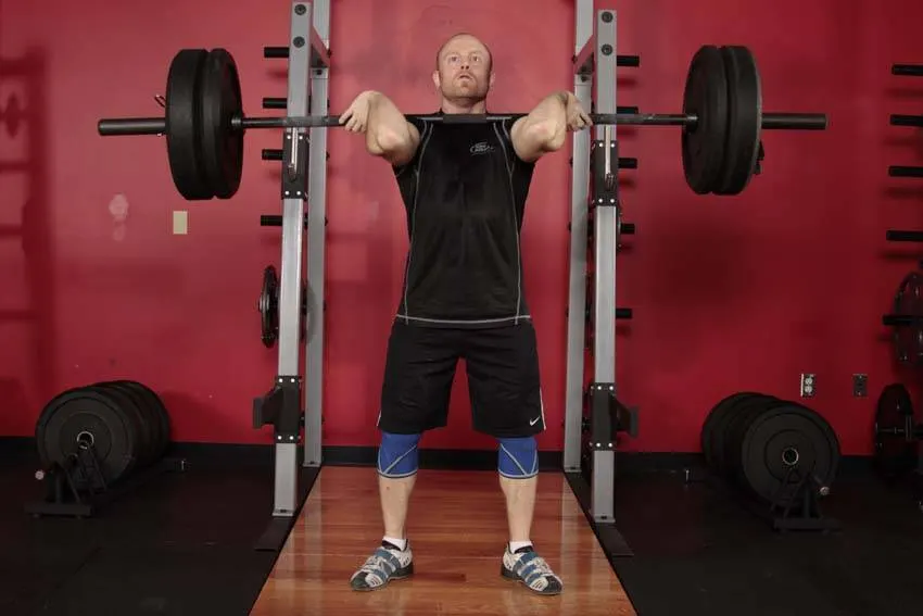 Front Squat (Clean Grip) exercise