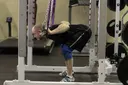 Hanging Bar Good Morning exercise