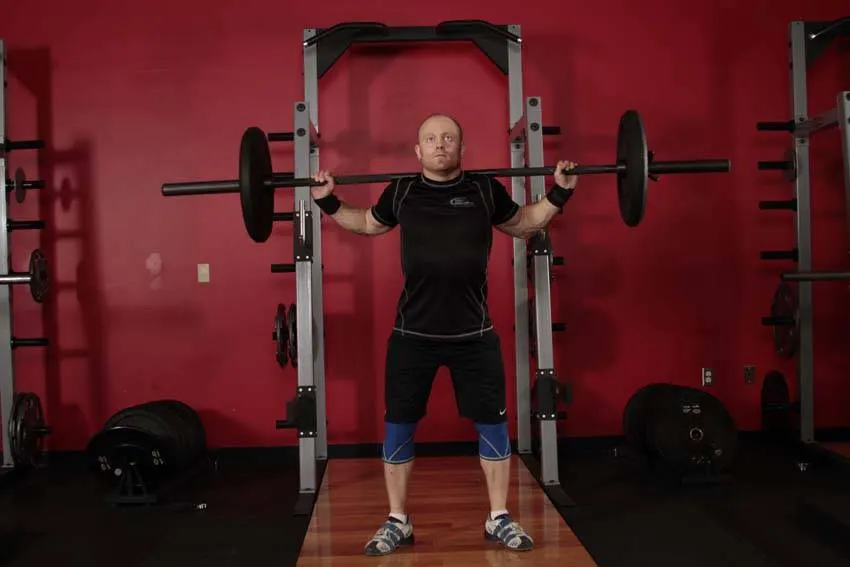 Heaving Snatch Balance exercise