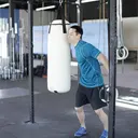 Heavy Bag Thrust exercise