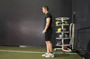 Hip Flexion with Band exercise