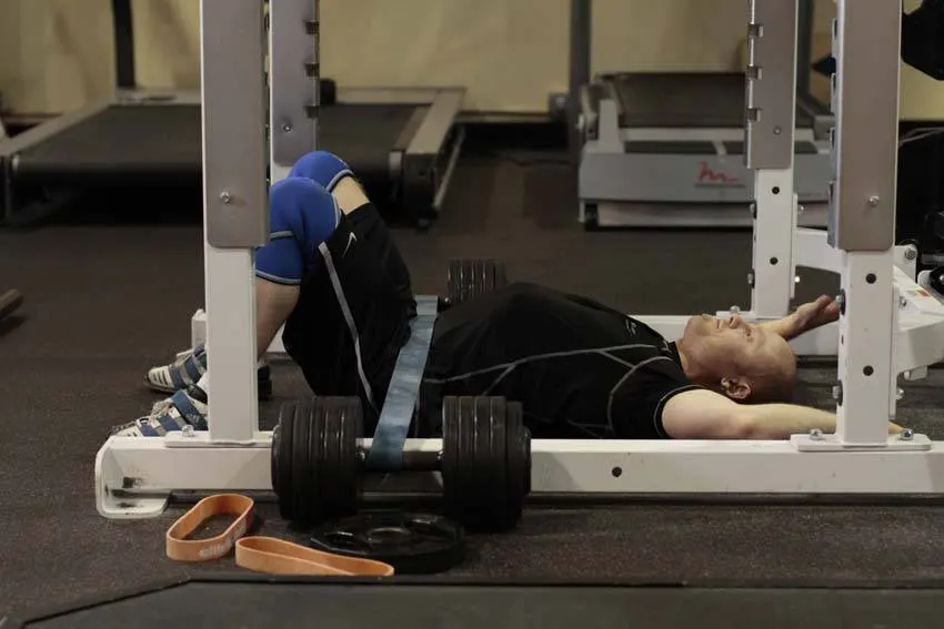 Hip Lift with Band exercise