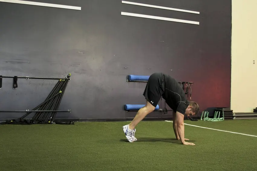 Inchworm exercise