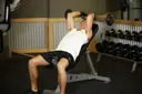 Incline Barbell Triceps Extension exercise