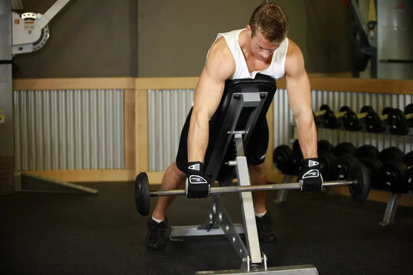 Incline Bench Pull exercise