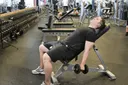 Incline Hammer Curls exercise