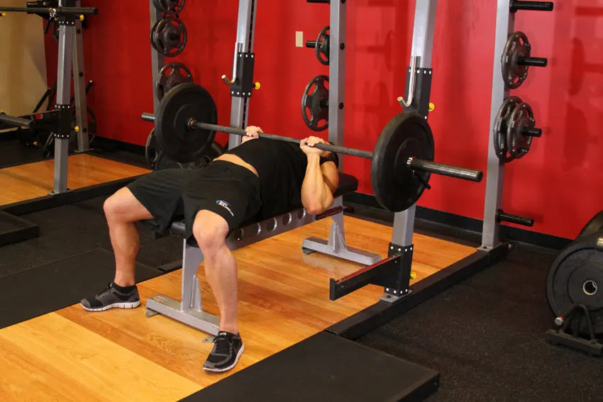 JM Press — end position