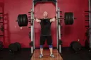Jerk Dip Squat exercise