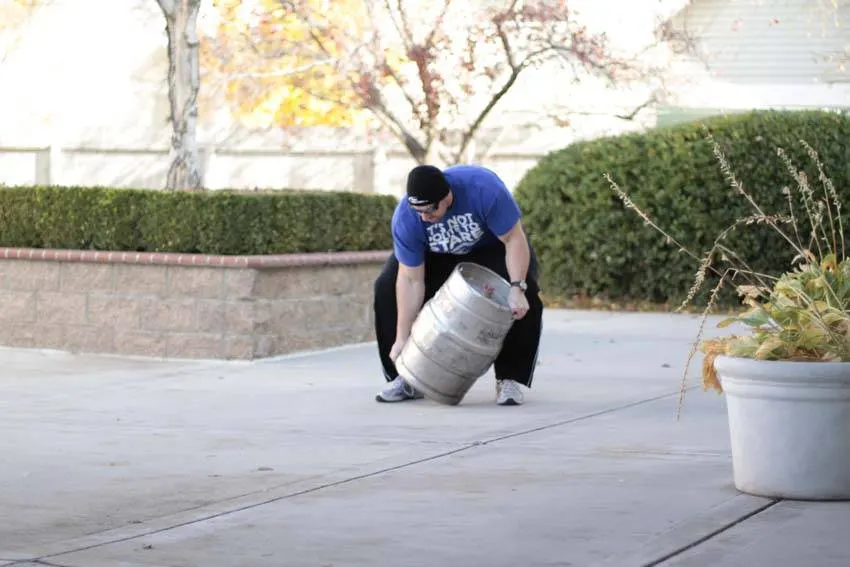 Keg Load exercise
