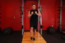 Kettlebell Pistol Squat exercise