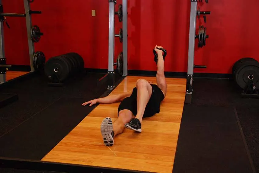 Kettlebell Turkish Get-Up (Squat style) exercise