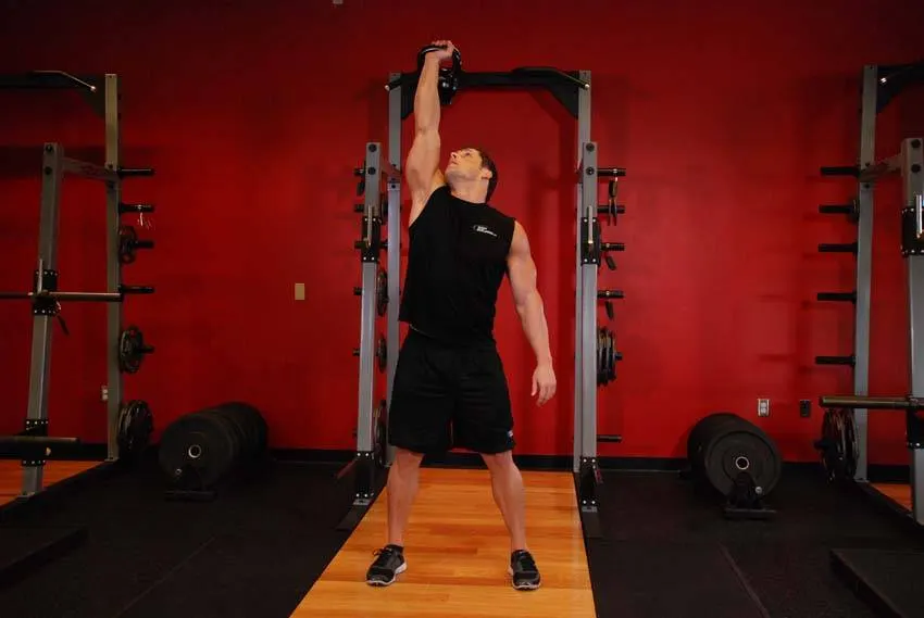 Kettlebell Windmill exercise