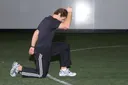Kneeling Arm Drill exercise