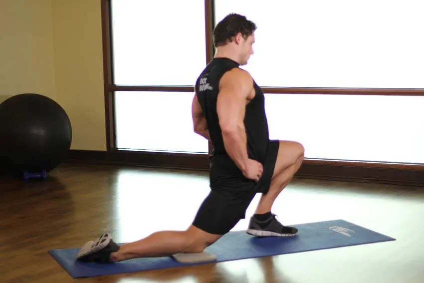 Kneeling Hip Flexor exercise