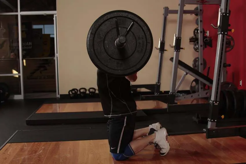 Kneeling Jump Squat exercise