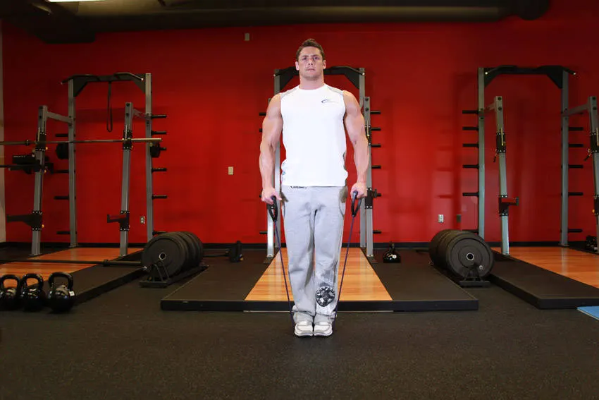 Lateral Raise - With Bands exercise