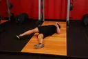 Leg-Over Floor Press exercise