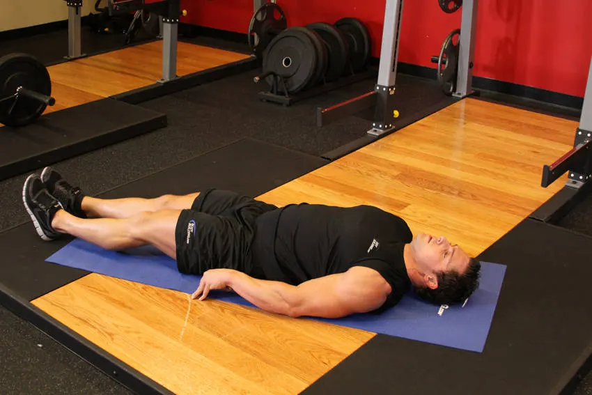 Leg Pull-In — starting position