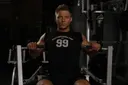 Leverage Chest Press exercise