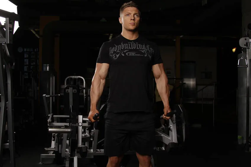 Leverage Deadlift — end position