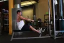 Low Pulley Row To Neck exercise