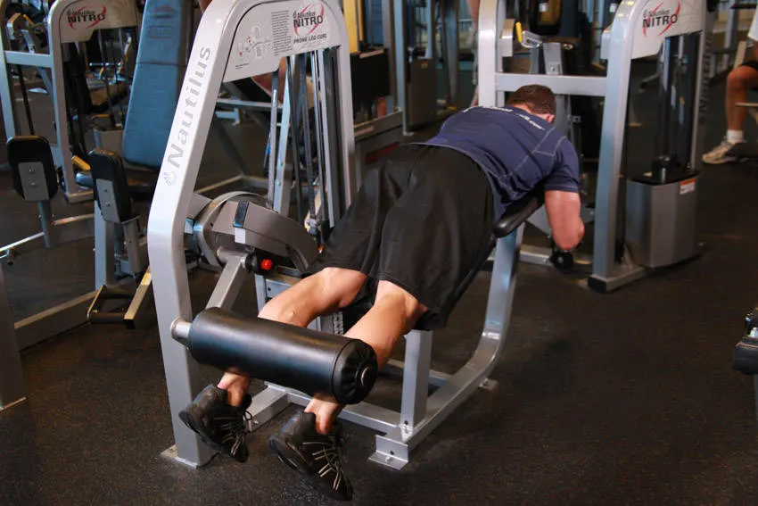 Lying Leg Curls exercise
