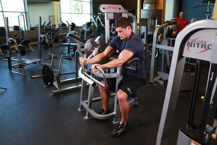 Machine Preacher Curls exercise