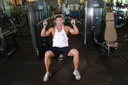 Machine Shoulder (Military) Press exercise