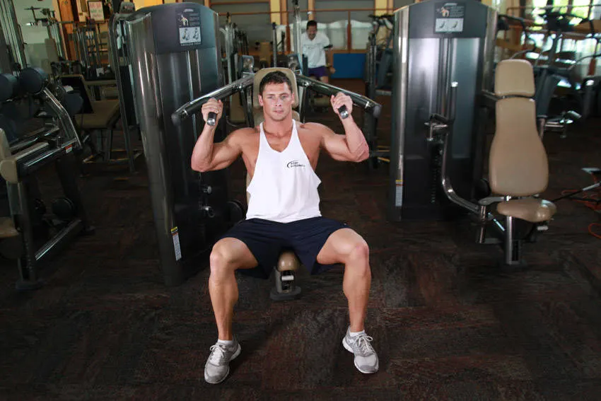 Machine Shoulder (Military) Press exercise