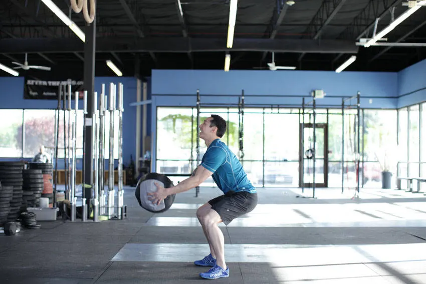 Medicine Ball Scoop Throw exercise