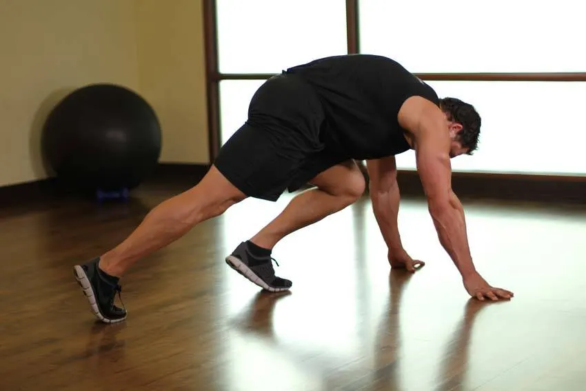 Mountain Climbers — end position