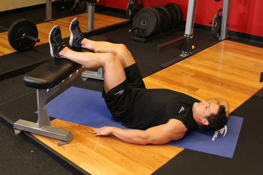 Oblique Crunches exercise