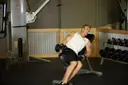 One-Arm Incline Lateral Raise exercise