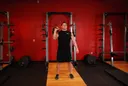One-Arm Kettlebell Jerk exercise