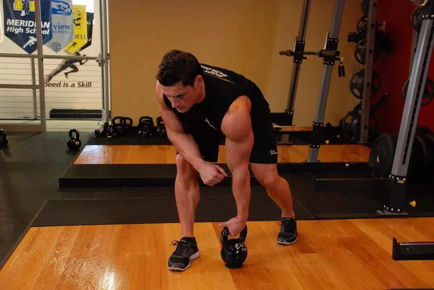 One-Arm Kettlebell Row exercise