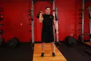One-Arm Kettlebell Split Jerk exercise