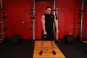 One-Arm Kettlebell Split Snatch exercise