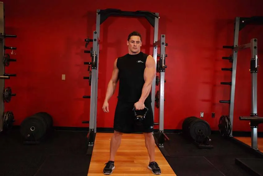 One-Arm Kettlebell Swings exercise