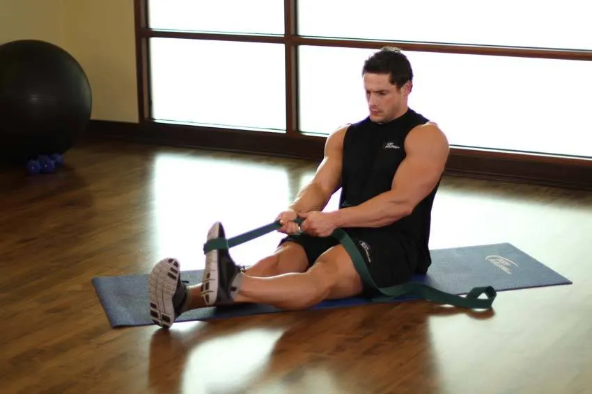 Peroneals Stretch exercise