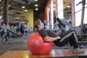 Physioball Hip Bridge exercise