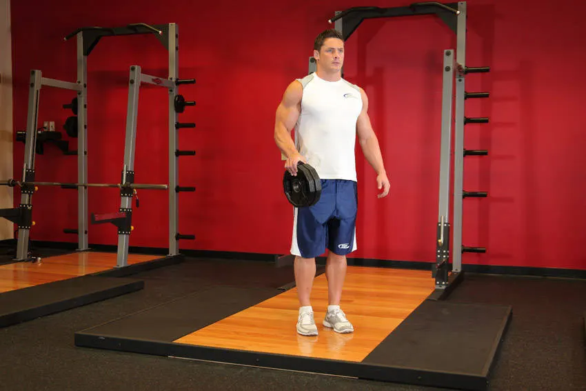 Plate Pinch — end position